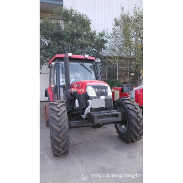 Peru Hot Sales!YTO Wheeled Tractor 1304,YTO 130 hp tractor to Brazil,Peru,Chile with different optional configuration